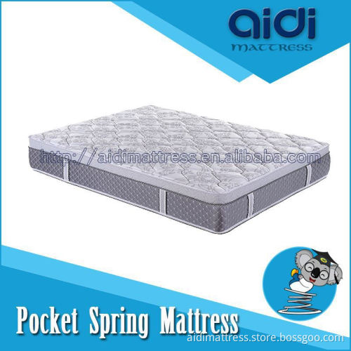 American Bedroom Furniture Dreamland Pocket Spring Latex Foam Mattress AH-1212